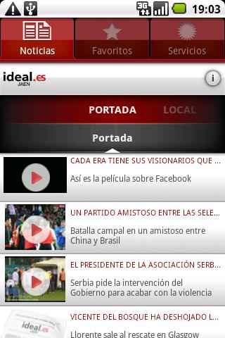 Ideal Jaén Android News & Weather