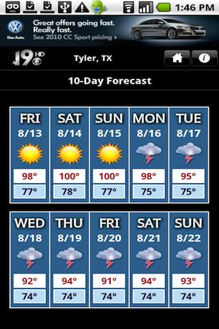 KYTX Radar Android Weather
