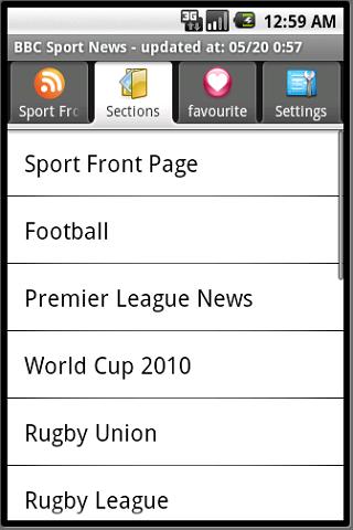 BBC Sport News Android News & Weather
