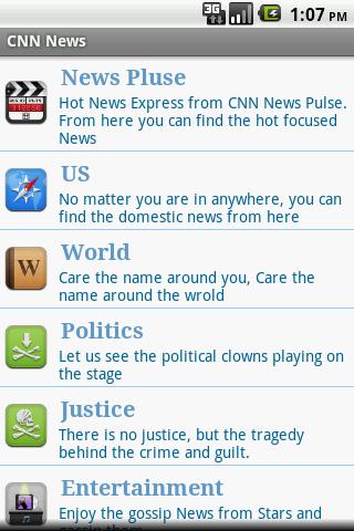 CNN NewsMachine Android News & Weather