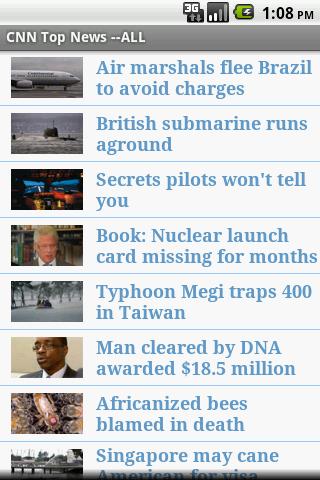 CNN NewsMachine Android News & Weather