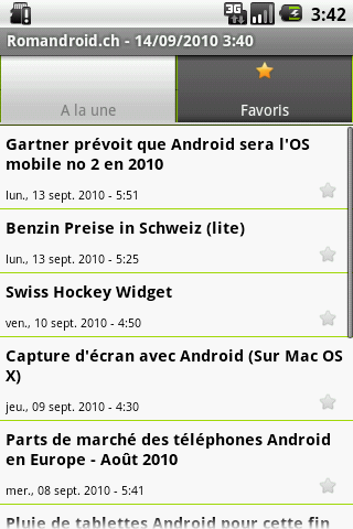 Romandroid.ch Android News & Weather