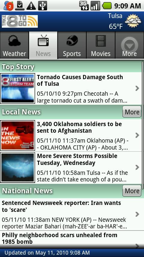Take 8 To Go Android News & Weather