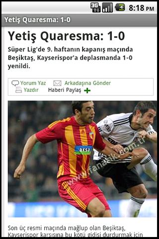 Haberci: Spor & Futbol Haber Android News & Magazines