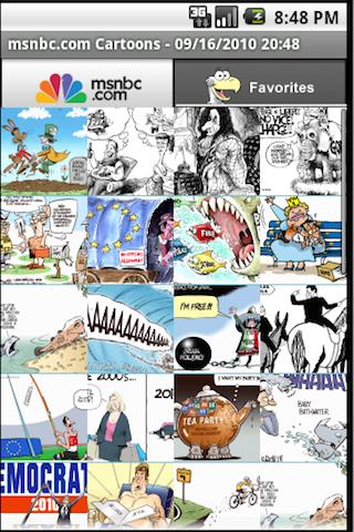 msnbc.com Cartoons Android News & Weather