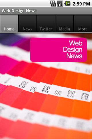 Web Design News (Free) Android News & Weather