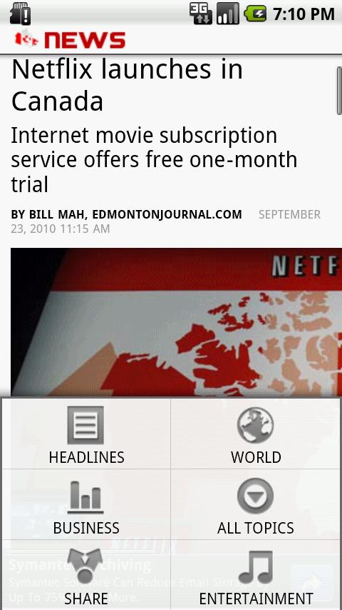 Canada News Android News & Weather