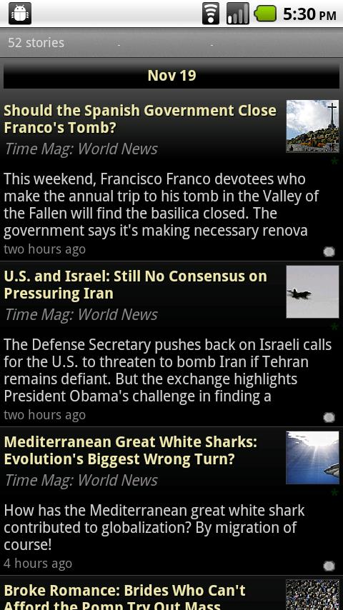 Time Magazine Android News & Weather