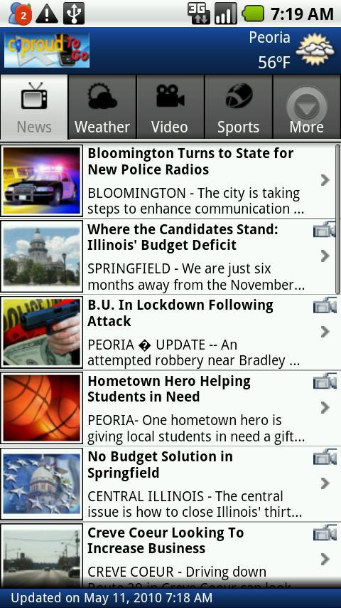 CIProud.com Central Illinois Android News & Weather