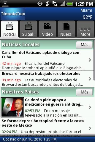 Telemundo51 Miami Android News & Weather