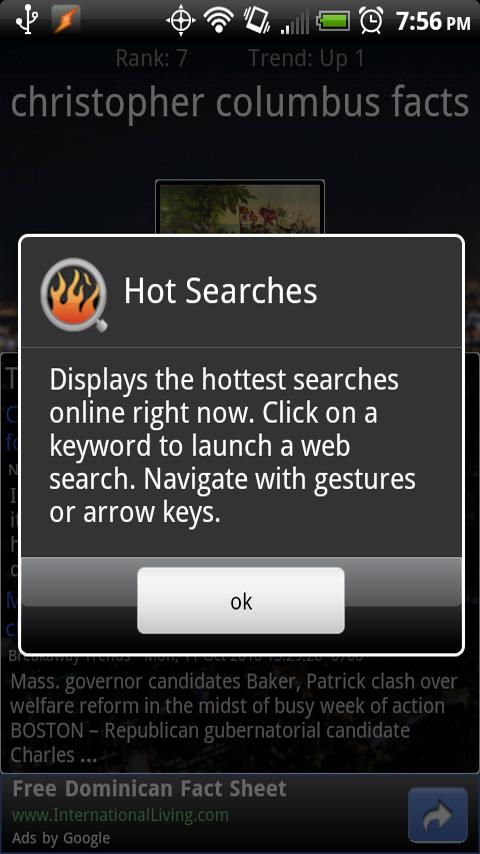 Hot Searches Android News & Weather