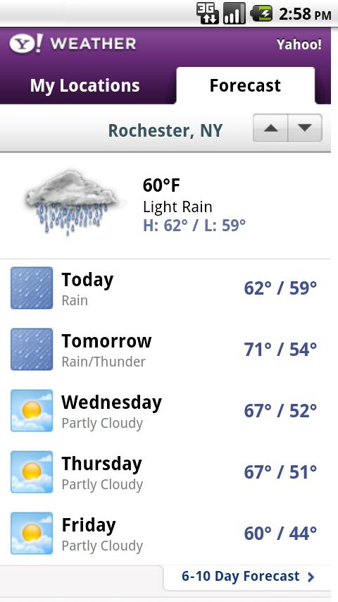 Yahoo! Weather Android News & Weather