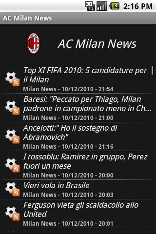 zNews – AC Milan Android News & Magazines