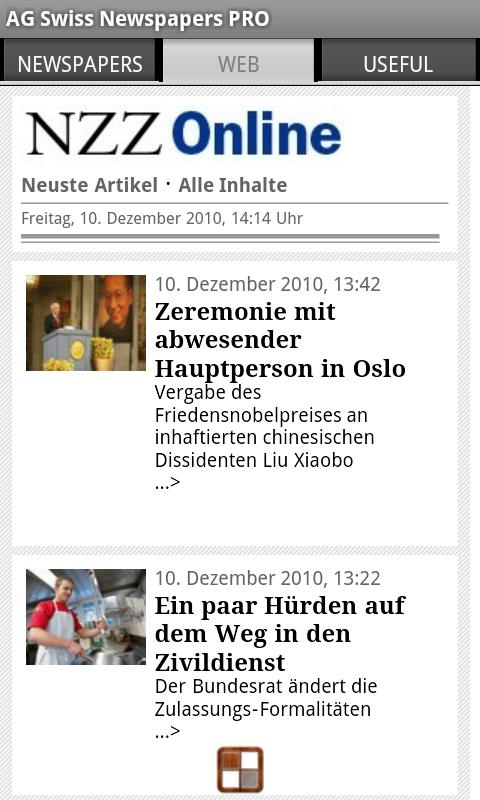 AG Swiss Newspapers PRO Android News & Weather