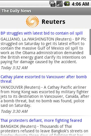 The Daily News Android News & Weather