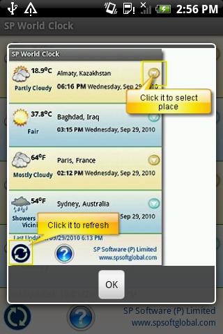 SP World Clock Android News & Weather