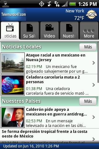 Telemundo 47 New York Android News & Weather