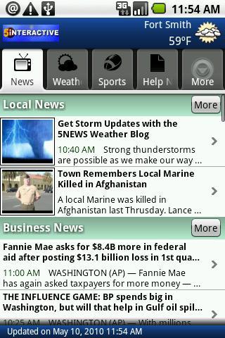 KFSM 5i Android News & Weather