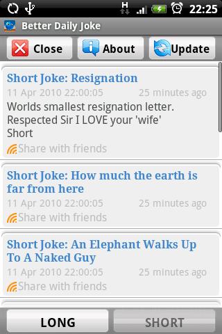Joke: Better Daily Joke Android News & Weather