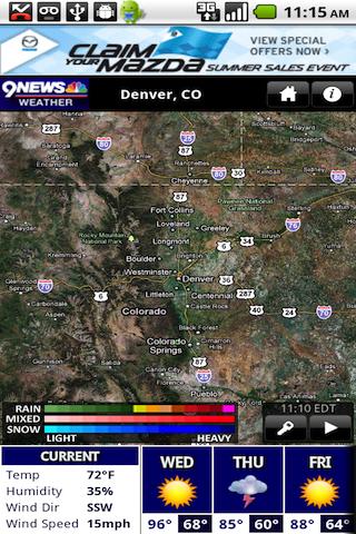 9NEWS WX Android Weather