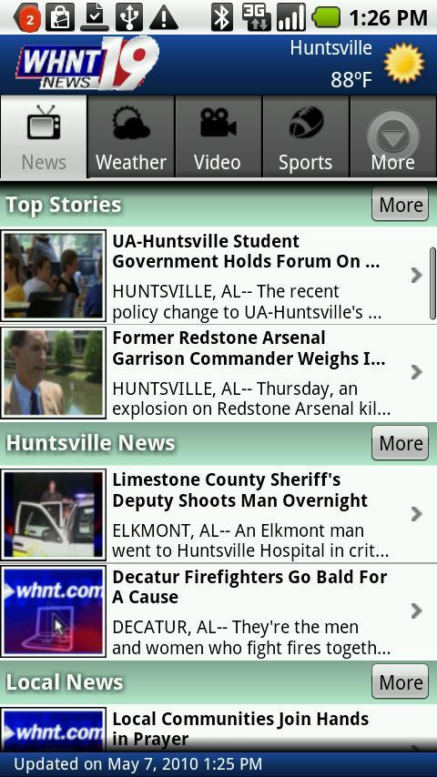 WHNT NEWS 19 Android News & Weather