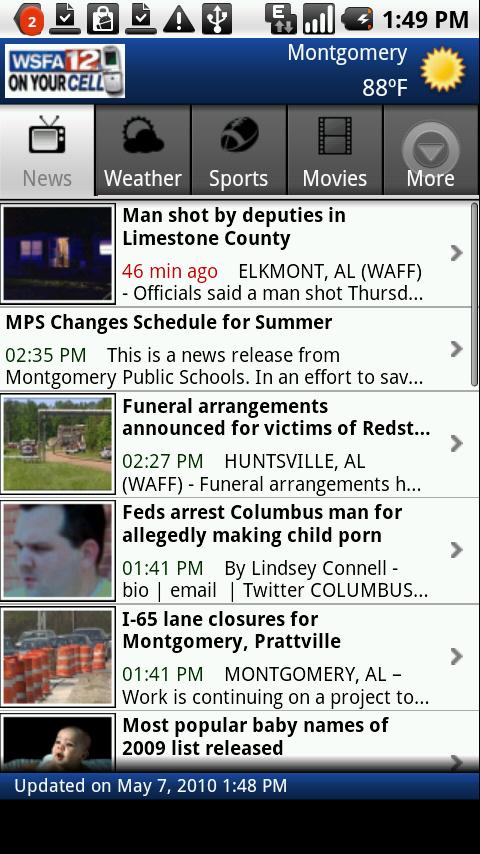 WSFA 12 News: wsfa.com Android News & Weather