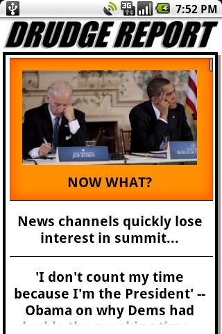 Drudge Report (1.2) Android News & Weather