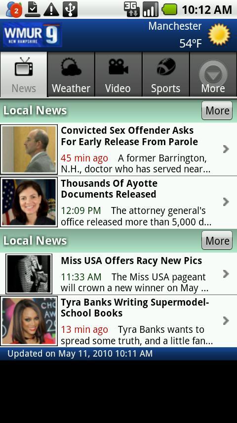WMUR Android News & Weather