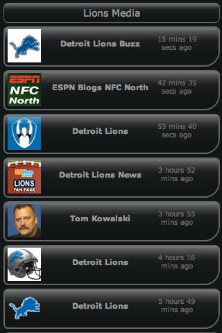 Lions Tweets Android Sports