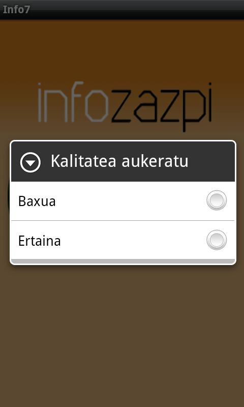Info7 irratia Android News & Weather