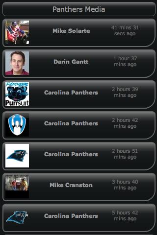 Panthers Tweets Android Sports
