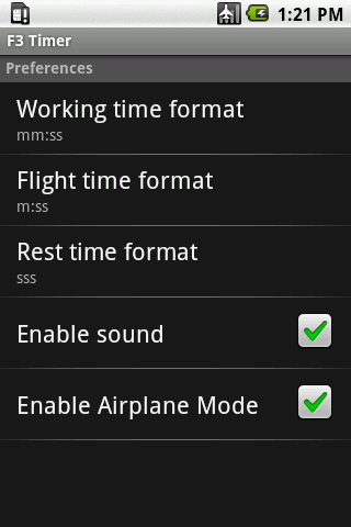 F3K timer Android Sports