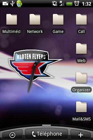 Kloten Flyers Clock Android Sports