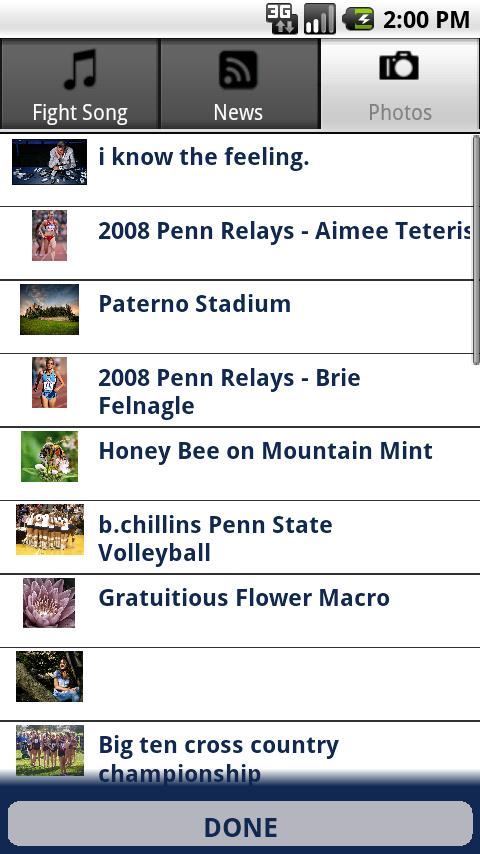 Go Penn State Android Sports