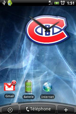 Montreal Canadiens Clock