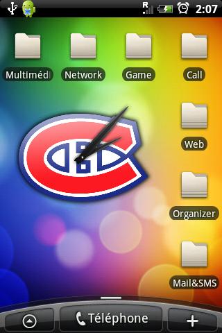 Montreal Canadiens Clock Android Sports