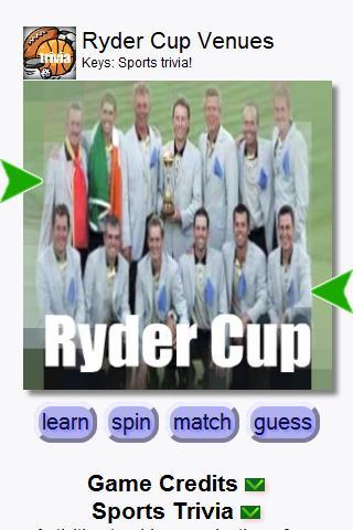 Ryder Cup Keys