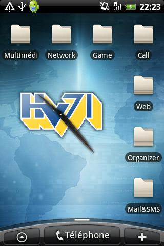 HV71 Clock Android Sports