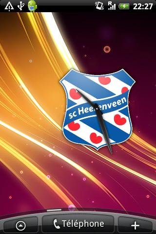 SC Heerenveen Clock Android Sports