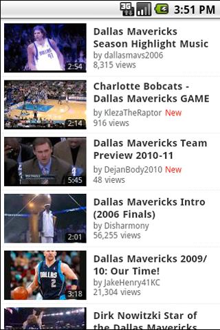 Dallas Mavericks Fans Android Sports