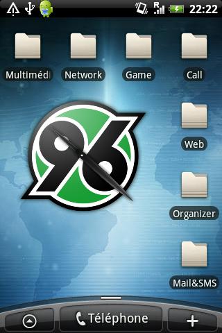 Hannover 96 Clock