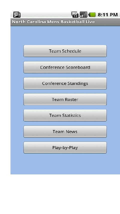 North Carolina Mens Bball Live Android Sports