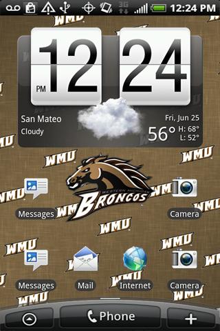 WMU Broncos Live Wallpaper HD