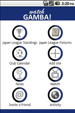 Watch Gamba ! Android Sports