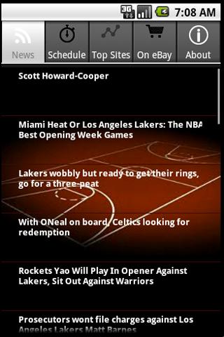Los Angeles Lakers Fans Android Sports