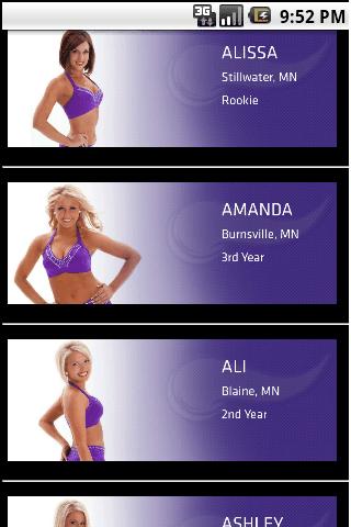 Vikings Cheerleaders Android Sports