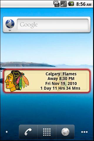 Chicago Blackhawks Countdown Android Sports