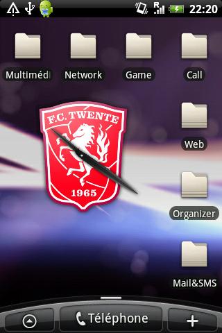 FC Twente Clock Android Sports