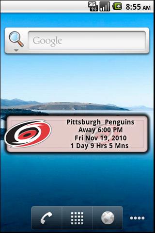 Carolina Hurricanes Countdown Android Sports