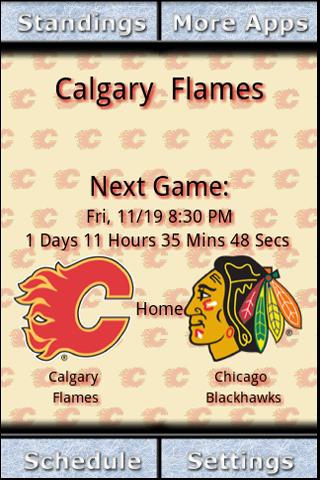 Calgary Flames Countdown Android Sports